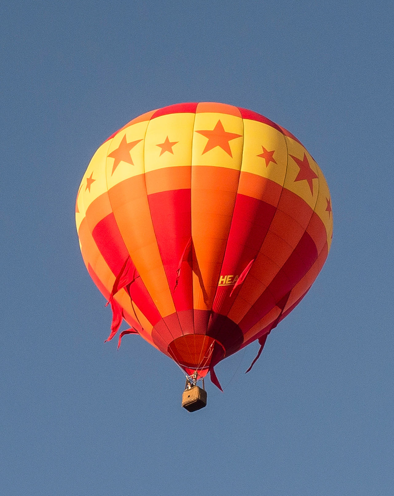 Hot air balloon ride